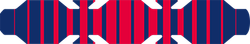 Adhesivo Bandera Azulgrana