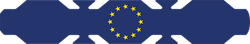 Autocollant drapeau de l'Union européenne