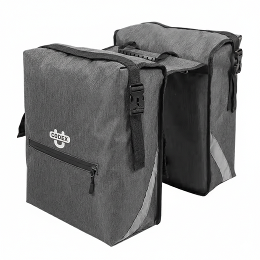 Bolsa de sillín para bicicleta - color negro Codex-U