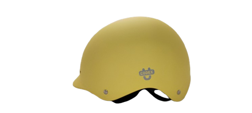 Casco de bicicleta - color amarillo Codex-U