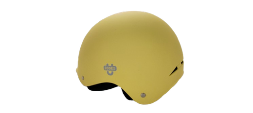 Casco de bicicleta - color amarillo Codex-U