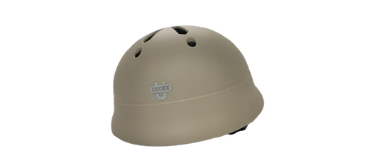 Casco de bicicleta - color beige Codex-U