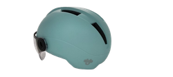 Casco de bicicleta con visera - color azul Codex-U