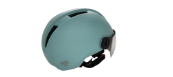Casco de bicicleta con visera - color azul Codex-U