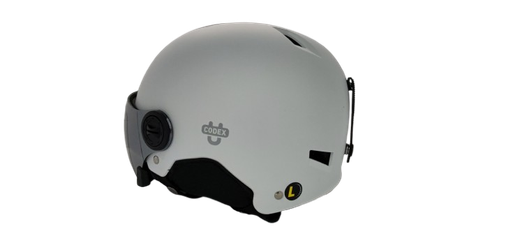 Casco de esquí color blanco Codex-U