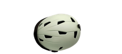 Casco de esquí color crema Codex-U