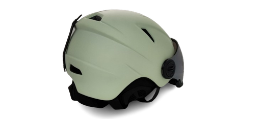 Casco de esquí color crema Codex-U