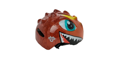Casco infantil para bicicleta dinosaurio Codex-U