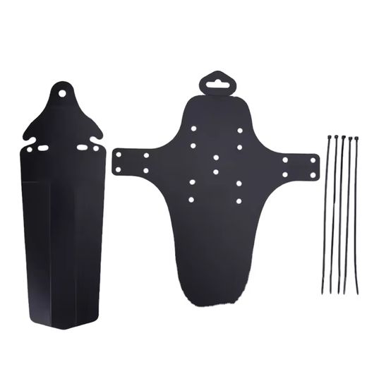 Guardabarros para bicicleta color negro Codex-U