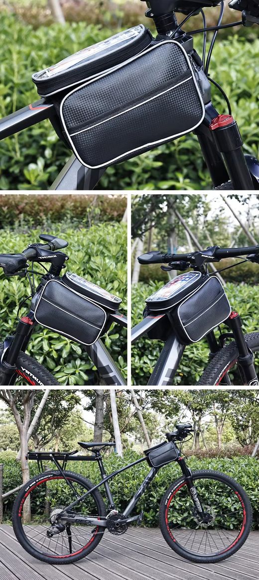 Kit de bolsas delantera y trasera para bicicleta Codex-U