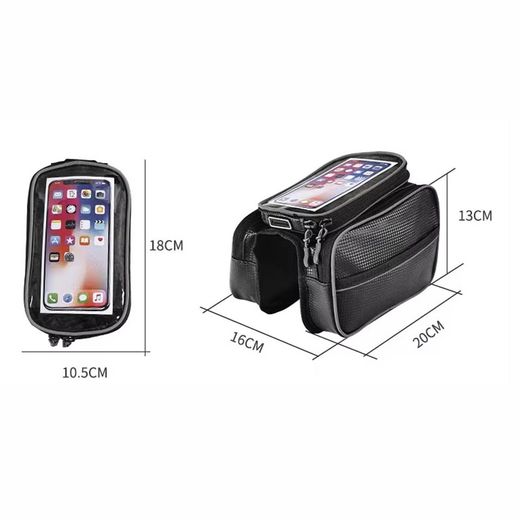 Kit de bolsas delantera y trasera para bicicleta Codex-U