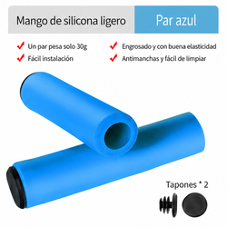 Puños de manillar de goma para bicicleta Codex-U